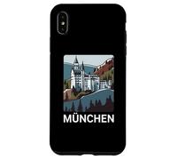 Enchanting Neuschwanstein Castle Landscape Art München Case for iPhone XS Max