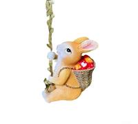 Enchanting Rabbit Garden Decoration, Perfect Accent for Balconies and Windowsills, Made from Robust Resin (rabbit)