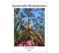 Enchanting rhododendrons UK-Version (Wall Calendar 2026 DIN A3 Portrait), CALVENDO 12 Month Wall Calendar