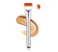ENCHANTLIVING Foundation Brush,Makeup Brush,Kabuki Brush,Cosmetic Brush,Zero Cruelty,45degrees Slope Washable Fiber Bristles Easy To Put On Makeup,Doesn't Soak Up Powder For Creams,Liquids,Streak free