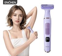 ENCHEN A1 Hair Trimmer For Lady Wet&Dry Suitable For The Whole Body Type-C Fast Charge 3-IN-1 Smooth Painless Detachable Blade A1