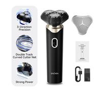 ENCHEN BlackStone 6 Electrical Rotary Shaver for Men 3D Floating Blade With Type-C USB Rechargeable,1pc