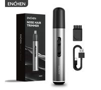 ENCHEN EN001 Professional Nose&Ear Hair Trimmer With Stainless Steel Cut Head USB-C Charging Port And LED Indicator Light EN001
