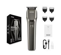 ENCHEN Hair Clipper for Men - 90 Min Usage Cordless Beard Trimmer, Type-C Rechargeable Electric Razor for Face, Body, & Head, Travel Lock, LED Indicator, Adjustable Mens Grooming Shaver Kit with Combs