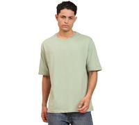 ENCIGER® Men’s Oversized T-Shirt | 100% Cotton Drop Shoulder Tee | Plain Solid Casual Fit (Saze Geen, XXL)