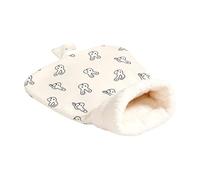 Enclosed Cat Bed, Warm Plush Pet Sleeping Bag, Non-Slip Base, 55x45cm | Enclosed Sleeping Space, Soft Fleece Interior, Helps Pets Feel Snug For Kittens Puppies And Small Cats At Home Or Indoor