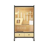 Enclosed Cat Condo Cat cage double layer cat villa delivery room oversized house cabinet (T3)