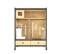 Enclosed Cat Condo Cat cage double layer cat villa delivery room oversized house cabinet,T4