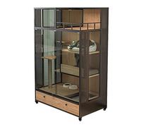 Enclosed Cat Condo Cat cage super large free space cat house integrated indoor panoramic villa
