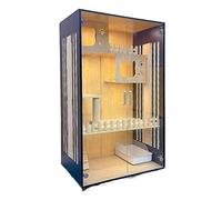 Enclosed Cat Condo Cat Cage Villa Home Indoor Cabinet House Luxury Large Double-storey