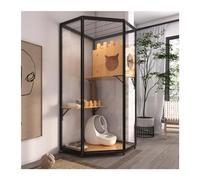 Enclosed Cat Condo Luxury cat villa cage home large space free glass house room panoramic display cabinet foster pets