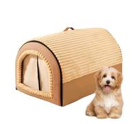 Enclosed Dog&Cat Bed,Enclosed Cat & Dog House Tent With Door Flap,Removable & Washable Pet Bed,Winter Warm For Puppies Small Animals Home Living Room Bedroom Play Area Apartment