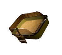 Enclosed Litter Tray Leak-Proof Barrier Reinforced Base Elimination Multi-Cat Home Use Cats Bathroom Container
