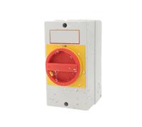 Enclosed Rotary Isolator Switch, 380V 32A Universal Rotary Cam Selector Changeover Switch, IP65 Enclosure Outdoor Weatherproof Electrical Box