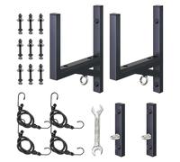 Enclosed Trailer Ladder Rack - 300lbs Side Mount Ladder Support - Side Mount Support Bracket - for Trailer RV Lawn Camping Garage Transportation Ship Carriage