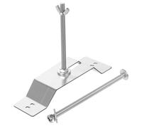 Enclosed Trailer Spare Tire Carrier Bracket Stainless Steel Wall Mounted