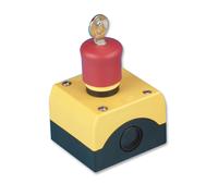 ENCLOSURE, ESTOP PUSHBUTTON, KEY M22-PVS/KC11/IY (EATON MOELLER) Qty X 1