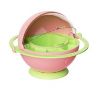 Enclosure for Insect, Reptile Feeding Box Animal Container Insects Breeding Small Reptile House(Pink)