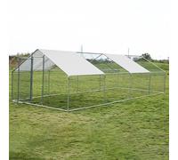 Enclosure Metal Chicken Coop, Waterproof Chicken Cage, Large Outdoor Poultry House for Chicken, Duck Rabbits, Goose, Puppy(800 * 300 * 200cm)