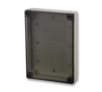 ENCLOSURE, PC, GREY/SMOKED TRANSPARENT; PC 150/100 HT ENCLOSURE (FIBOX) Qty X 1
