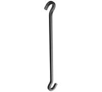 Enclume 15-Inch Extension Hook, Use with Ceiling Pot Racks, Hammered Steel