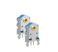 Encoder 7/8/9/10/11/12/13/14/15/16mm Rotary Mouse Scroll Gold Wheel Encoder With 1.74mm Hole Mark(15mm)