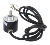Encoder, Encoder ABZ Incremental DC5-24V Three-Phase Linear Encoder Solid Shaft 6mm Motor Reducer Equipments (C38S6G5-600Z)