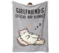 Encoink Gifts for Girlfriend Her, Idea Girlfriend Birthday Gifts Blanket, Romantic Anniversary, I Love You Gift for Her, Valentine's Christmas Birthday Present for Women GF 60"X 50"