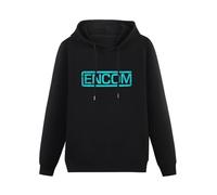 ENCOM II Hoody - ENCOM International Computer Technology Corporation Tron MCP Hoody Unisex Ptinted Hoodies Long Sleeve Men's Hooded with Pocket Black XXXL