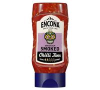 Encona Mexican Smoked Chilli Jam 6 x 285ml - Sweet and Smoky Chilli Sauce in Plastic Squeezy Bottles