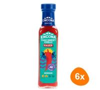 Encona Peri Peri Sauce | 2 Packs of 6 x 142ml Bottles | Hot & Tangy Portuguese-Style Sauce | Ideal for Grilling, Marinades, BBQ & Everyday Cooking