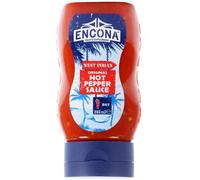 Encona West Indian Hot Pepper Sauce Original Squeezy Pack 285 ml