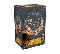 Encore 100% Natural Wet Cat Food Multipack, Chicken Selection in Jelly, 20x50g Pouches