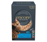 Encore Cat Pouch Jelly Fish Selection - 10 x 50g