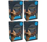 Encore 100% Natural Wet Cat Food Pouch, Bundle Fish Selection in Broth 50g Pouch Pack of 20 x 4 (Total 80 Pouches)