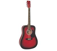 Encore Acoustic Guitar ~ Redburst