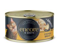 Encore Adult Wet Cat Food Tin Chicken Breast - 70g x 16