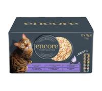 Encore Adult Wet Cat Food Tin Mixed Multipack 12 x 70g