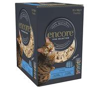 Encore Cat Food Fish Selection in Jelly Pouches, 10 x 50g