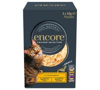 Encore Cat Gravy Pouch Mix Saver Pack 20 x 50g - Fish Selection (3 Varieties)