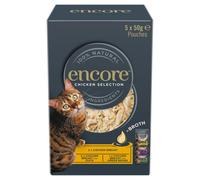 Encore Cat Pouch in Broth Multibuy 20 x 50g - Chicken Selection (3 Varieties)