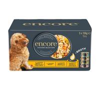 Encore Chicken Selection in Broth Dog Food - 5 x 156g