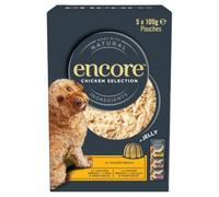 Encore Dog Food Chicken Selection in Jelly - 5 x 100g