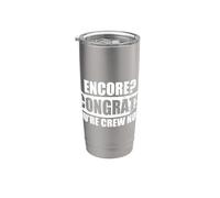 Encore? Congrats Sound Guy Sound Engineer Stainless Steel Insulated Tumbler