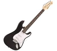 Encore E60 Blaster Electric Guitar - Gloss Black, Black