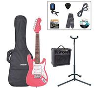 Encore 3/4 Size Electric Guitar Pack ~ Pink