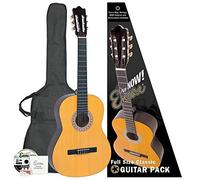 Encore ENC44OFT Natural Wood Full Size Classic Guitar Outfit