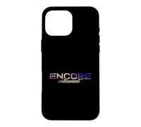 Encore Enthusiast Colorful Typography Case for iPhone 16 Pro Max