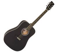 Encore EW100BK Acoustic Guitar ~ Black