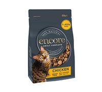 Encore High Protein Complete and Grain Free Dry Cat Food for Adult Cats, Chicken 2.4kg